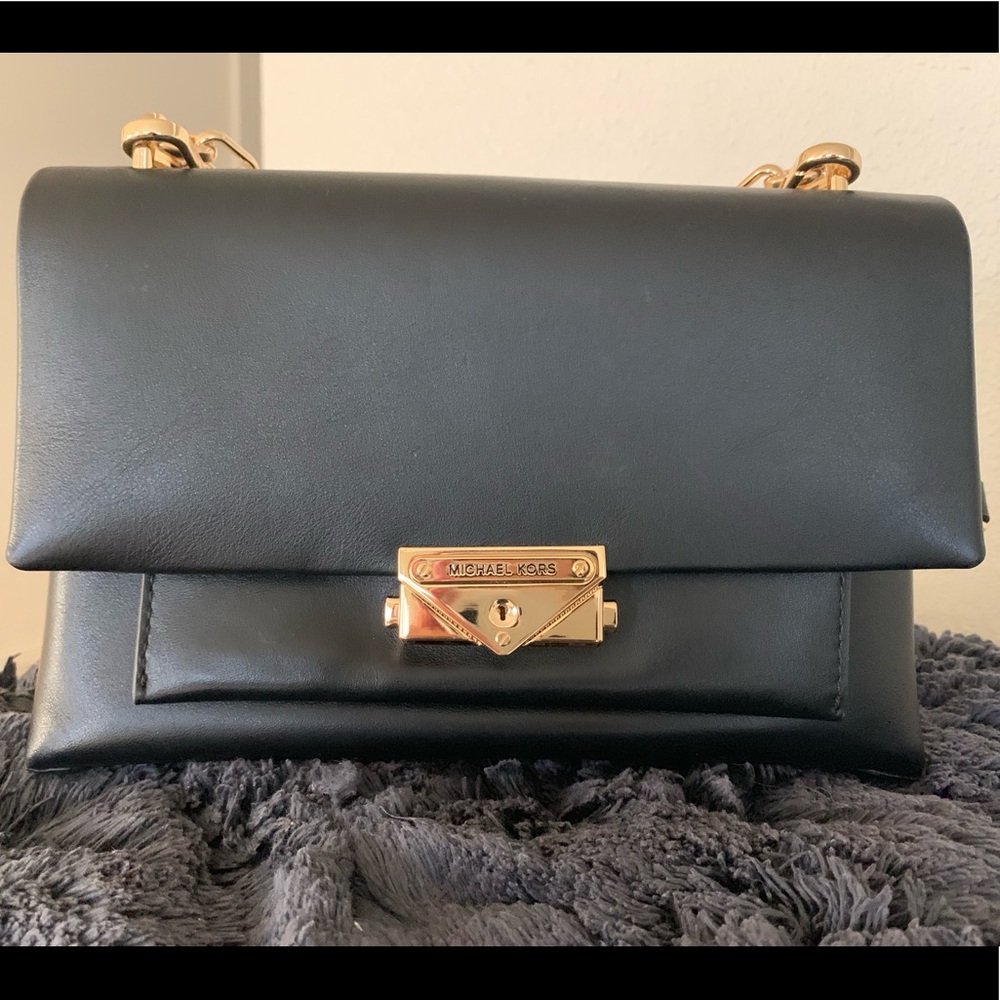 Michael Kors gold detail bag